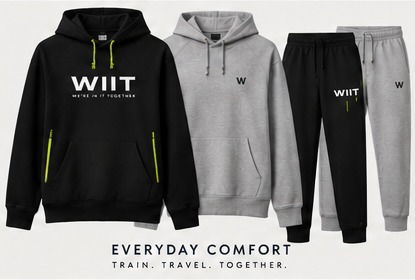 WIIT hoodies and joggers